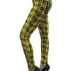 Banned Check Stretch Skinny Jeans: Yellow - Small And Medium -Fashion Apparel Big C Edit Display 37569.1560317884