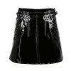 Restyle Double Pentagram PVC Mini Skirt -Fashion Apparel Big C Edit Display 41770.1608376178