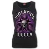 Spiral Isolation Queen Razor Back Singlet 2 Spiral Isolation Queen Razor Back Singlet -Fashion Apparel Big C Edit Display 42970.1588765125