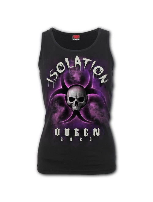 Spiral Isolation Queen Razor Back Singlet 3 Spiral Isolation Queen Razor Back Singlet