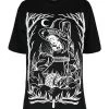 Restyle Oversized T-Shirt: Burn The Witch -Fashion Apparel Big C Edit Display 43067.1590005762