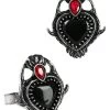 Restyle Gothic Sacred Heart Ring -Fashion Apparel Big C Edit Display 43085.1575445072