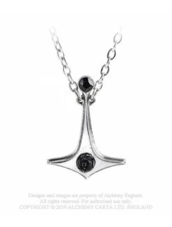 Alchemy Metal-Wear - Thor's Rose Pendant