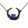 Rogue + Wolf Eclipse Black Silver Necklace -Fashion Apparel Big C Edit Display 59939.1621433024