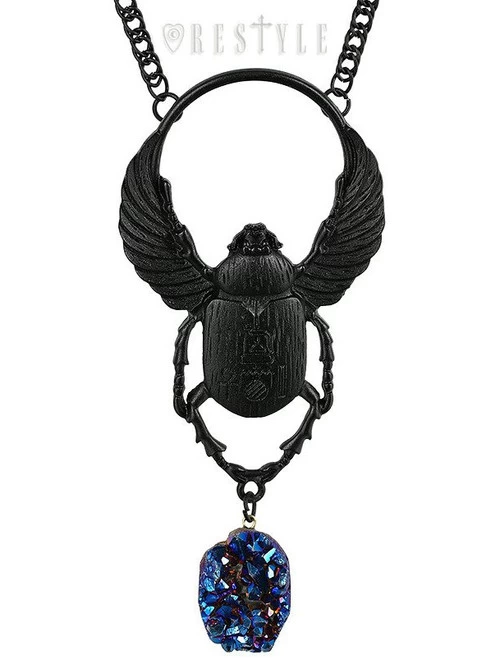 Restyle Scarab Necklace 3 Restyle Scarab Necklace