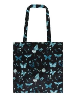 Collectif Midnight Butterfly Tote Bag