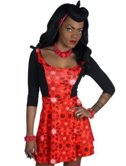 Kreepsville 666 Krampus Flare Dress