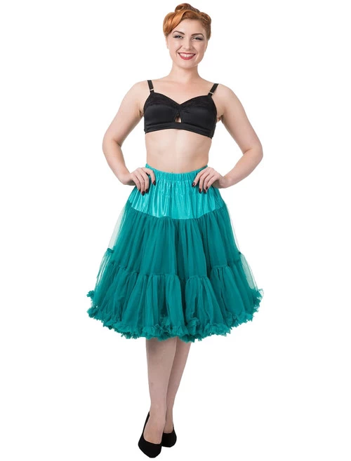 Banned Starlite 23" Petticoat: Emerald 4 Banned Starlite 23" Petticoat: Emerald - Image 2