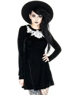 Restyle Dolly Velvet Dress