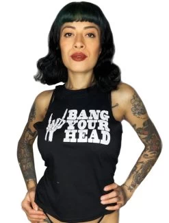 Gypsy Treasures Bang Your Head Slim Tank