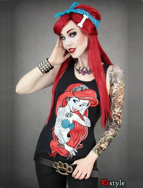 Restyle Rebel Mermaid Tank 5 Restyle Rebel Mermaid Tank - Image 3