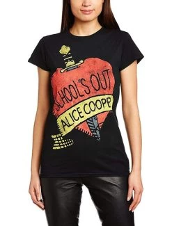 Alice Cooper School's Out Ladies' T-Shirt - Medium