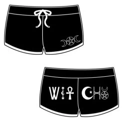 Too Fast Witch Symbol Short Shorts 7 Too Fast Witch Symbol Short Shorts -Fashion Apparel Big C Edit Dwaring 99284.1572595389