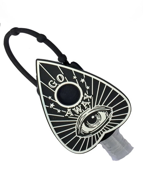 Kreepsville 666 Hand Sanitizer Holder: Go Away Planchette 3 Kreepsville 666 Hand Sanitizer Holder: Go Away Planchette
