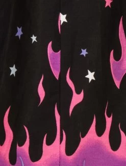 Hell Bunny Pinball 50's Dress -Fashion Apparel Big C Edit Flames 80031.1566438939