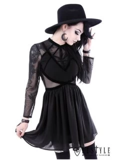 Restyle Mixed Straps Dress -Fashion Apparel Big C Edit Front 2 02252.1568688797