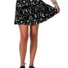 Too Fast Imma Witch Mini Skater Skirt -Fashion Apparel Big C Edit Front 2 55721.1666188339