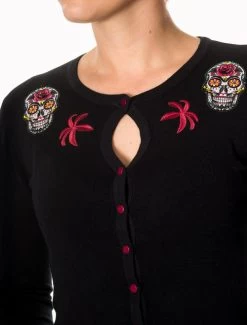 Banned Emerie Cardigan -Fashion Apparel Big C Edit Front Close 70681.1623328799