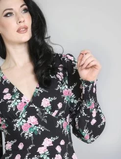 Hell Bunny Felicia Dress - Medium -Fashion Apparel Big C Edit Front Closer 67380.1594817017