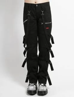 Tripp NYC Black Super Strap Bondage Pants - Size 30 -Fashion Apparel Big C Edit Front Female 83888.1598519964
