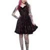 Sourpuss Holly Bats Sophia Dress -Fashion Apparel Big C Edit Front Full 19772.1581141823