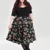 Hell Bunny Cherie 50's Skirt - 2XL And 4XL 2 Hell Bunny Cherie 50's Skirt - 2XL And 4XL -Fashion Apparel Big C Edit Front Full 47006.1593337972