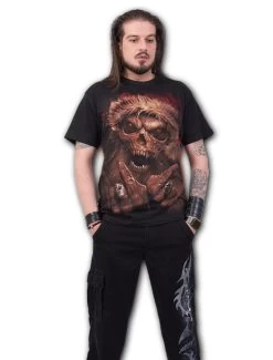 Spiral Rock Santa T-Shirt -Fashion Apparel Big C Edit Front Full 49185.1548208305