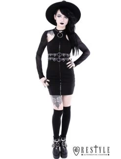 Restyle Ring Collar Dress