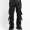 Tripp NYC Black Super Strap Bondage Pants - Size 30 -Fashion Apparel Big C Edit Front Male 90287.1614600496