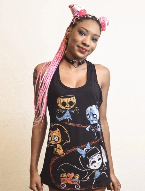 Akumu Ink Off To See The Wizard Women's Tank 4 Akumu Ink Off To See The Wizard Women's Tank - Image 2