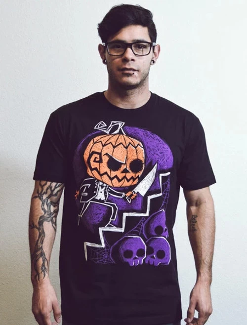 Akumu Ink Secrets Under The Stairs Unisex T-Shirt - Large And XL 4 Akumu Ink Secrets Under The Stairs Unisex T-Shirt - Large And XL - Image 2