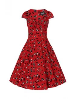 Hell Bunny Alison 50's Dress - Medium And XL -Fashion Apparel Big C Edit Front No Model 09943.1593181757