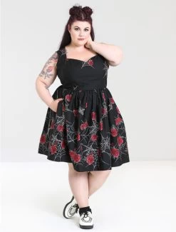 Hell Bunny Sabrina 50's Dress - XS And Small 12 Hell Bunny Sabrina 50's Dress - XS And Small -Fashion Apparel Big C Edit Front Plus 00486.1564212569