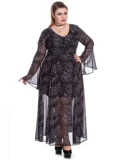 Alchemy By Spin Doctor Dark Sea Maxi Dress