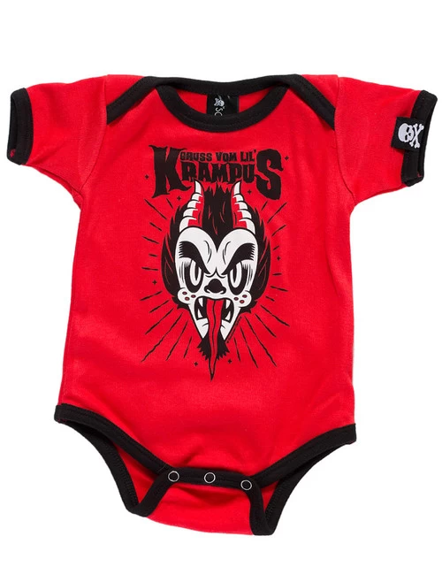 Sourpuss Lil' Krampus One Piece Romper 3 Sourpuss Lil' Krampus One Piece Romper