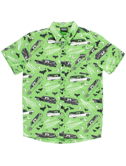 Kustom Kreeps Death Cab Button Down 3 Kustom Kreeps Death Cab Button Down