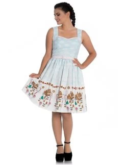 Hell Bunny Gigi Christmas Dress - Small -Fashion Apparel Big C Edit Front 04589.1608589390