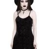 Killstar Imogen Hankyhem Top - Small -Fashion Apparel Big C Edit Front 05954.1613917860