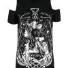 Restyle Lucifer Cold Shoulder T-Shirt -Fashion Apparel Big C Edit Front 06183.1591956253