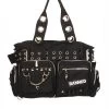 Banned Handcuff Handbag: Black