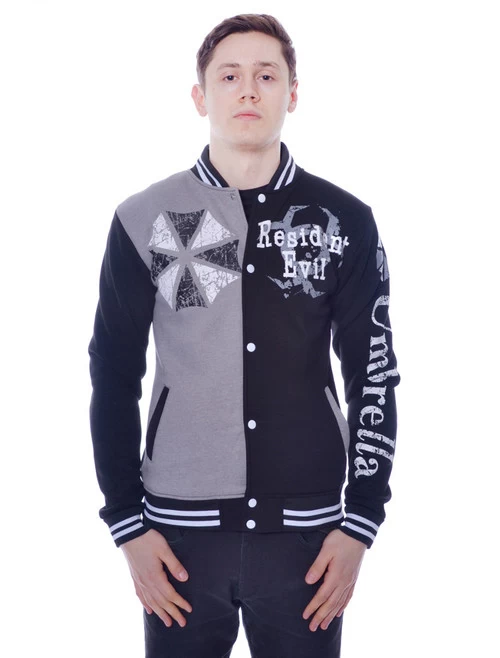 Resident Evil Varsity Jacket: Gas Mask 3 Resident Evil Varsity Jacket: Gas Mask