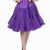 Banned Starlite 23" Petticoat: Purple -Fashion Apparel Big C Edit Front 08602.1556857460