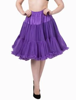 Banned Starlite 23" Petticoat: Purple