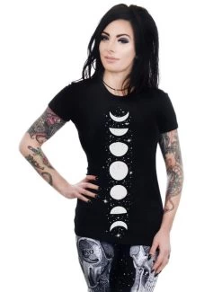 Too Fast Phases Of The Moon T-Shirt -Fashion Apparel Big C Edit Front 10670.1669545696