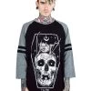 Killstar Fly High Raglan Top - Small