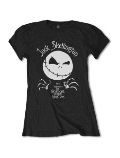 The Nightmare Before Christmas Jack Head Ladies' Tee