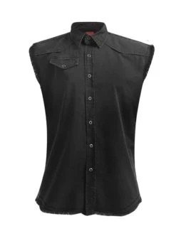 Spiral Women's Sleeveless Worker Shirt
