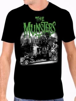 Rock Rebel The Munsters' Family Coach Men's T-Shirt - Small
