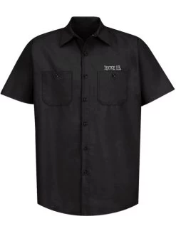 Lucky 13 Work Shirt: Dead Skull - Small To 6XL -Fashion Apparel Big C Edit Front 22304.1569648763