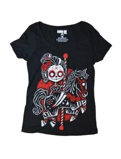 Fashion Apparel 34 Akumu Ink Eternal Ride Scoop Neck Women's T-Shirt